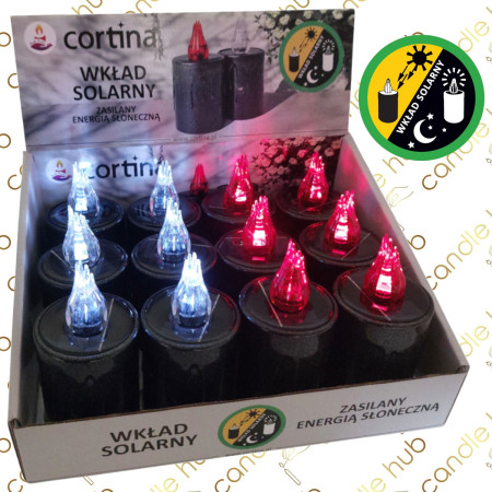 Вклад LED C1/24/WSC з сонячною батареєю (8уп/ящ) а12