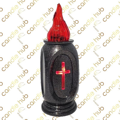 Свічка LED VASO графіт 16см C5/24/WLC (16уп/ящ) a6 Свічка LED VASO графіт 16см C5/24/WLC (16уп/ящ) a6