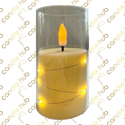Свічка LED GC711 (361) вис.-10см. д.-5,5см. тепле біле мигаюче світло (бат. 2хАА відсутні) (18уп/ящ) а4 Свічка LED GC711 (361) вис.-10см. д.-5,5см. тепле біле мигаюче світло (бат. 2хАА відсутні) (18уп/ящ) а4