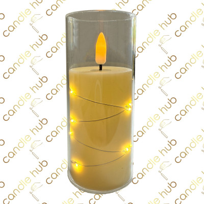 Свічка LED GC711 (362) вис.-12.5см. д.-5,5см. тепле біле мигаюче світло (бат. 2хАА відсутні) (18уп/ящ) а4 Свічка LED GC711 (362) вис.-12.5см. д.-5,5см. тепле біле мигаюче світло (бат. 2хАА відсутні) (18уп/ящ) а4