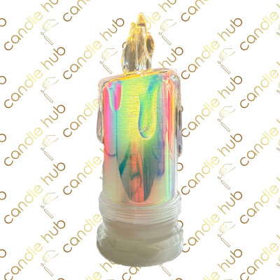 Свічка LED C502 (979) 14,5см. д.-5,8см. різнокольорове мигаюче світло (бат. в комп. 2хАА) (12уп/ящ) а6 Свічка LED C502 (979) 14,5см. д.-5,8см. різнокольорове мигаюче світло (бат. в комп. 2хАА) (12уп/ящ) а6