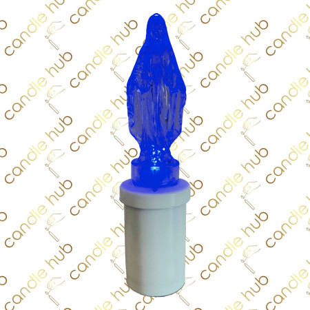 Вклад LED S5Maria (C390) вис.-15,2см. д.-4,4см. блакитна (бат. в комп. 2хАА) (12уп/ящ) а12 Вклад LED S5Maria (C390) вис.-15,2см. д.-4,4см. блакитна (бат. в комп. 2хАА) (12уп/ящ) а12