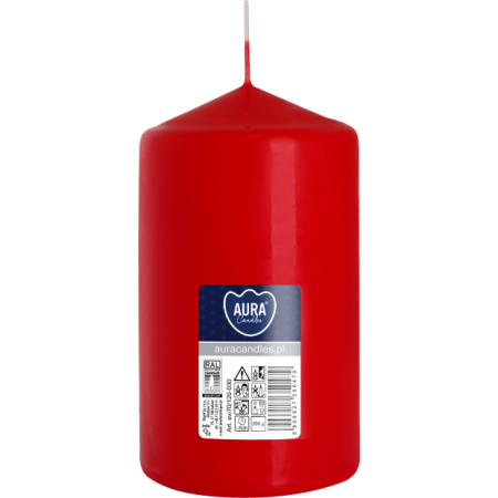 Свічка циліндр sw70/120-030 червона (6шт/уп)