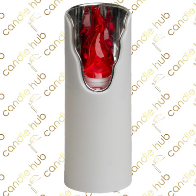 Вклад LED Subito декор срібний C336 висота-11см, діаметр-4см (16уп/ящ) а12 Вклад LED Subito декор срібний C336 висота-11см, діаметр-4см (16уп/ящ) а12
