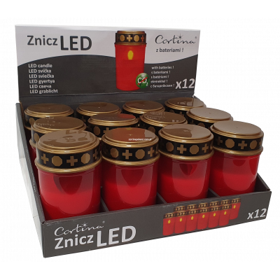 Свічка пластикова LED з батарейками C1/20N (2xR14) (4уп/ящ) а12 Свічка пластикова LED з батарейками C1/20N (2xR14) (4уп/ящ) а12