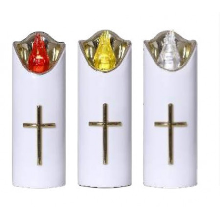 Свічка LED RICO біла 15см C2/23/LUXbiala (6уп/ящ) a12
